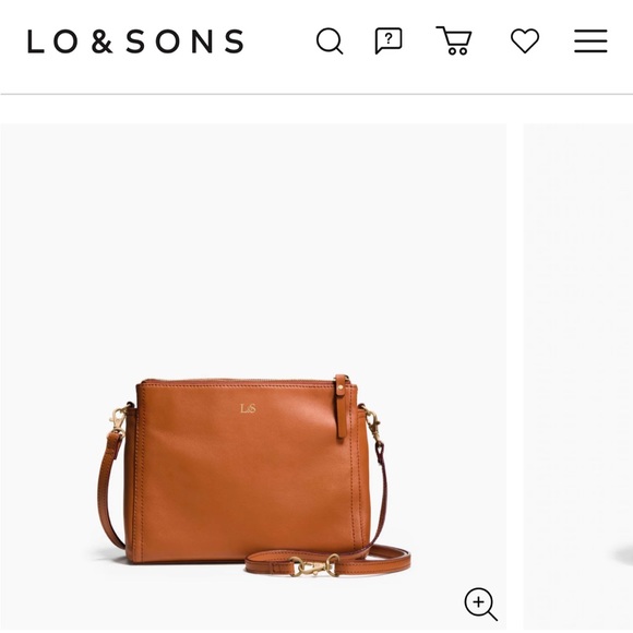 Lo & Sons Bags Lo Sons The Pearl Crossbody With Convertible Strap